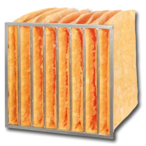 Džepni filter od staklenih vlakana sa metalnim okvirom