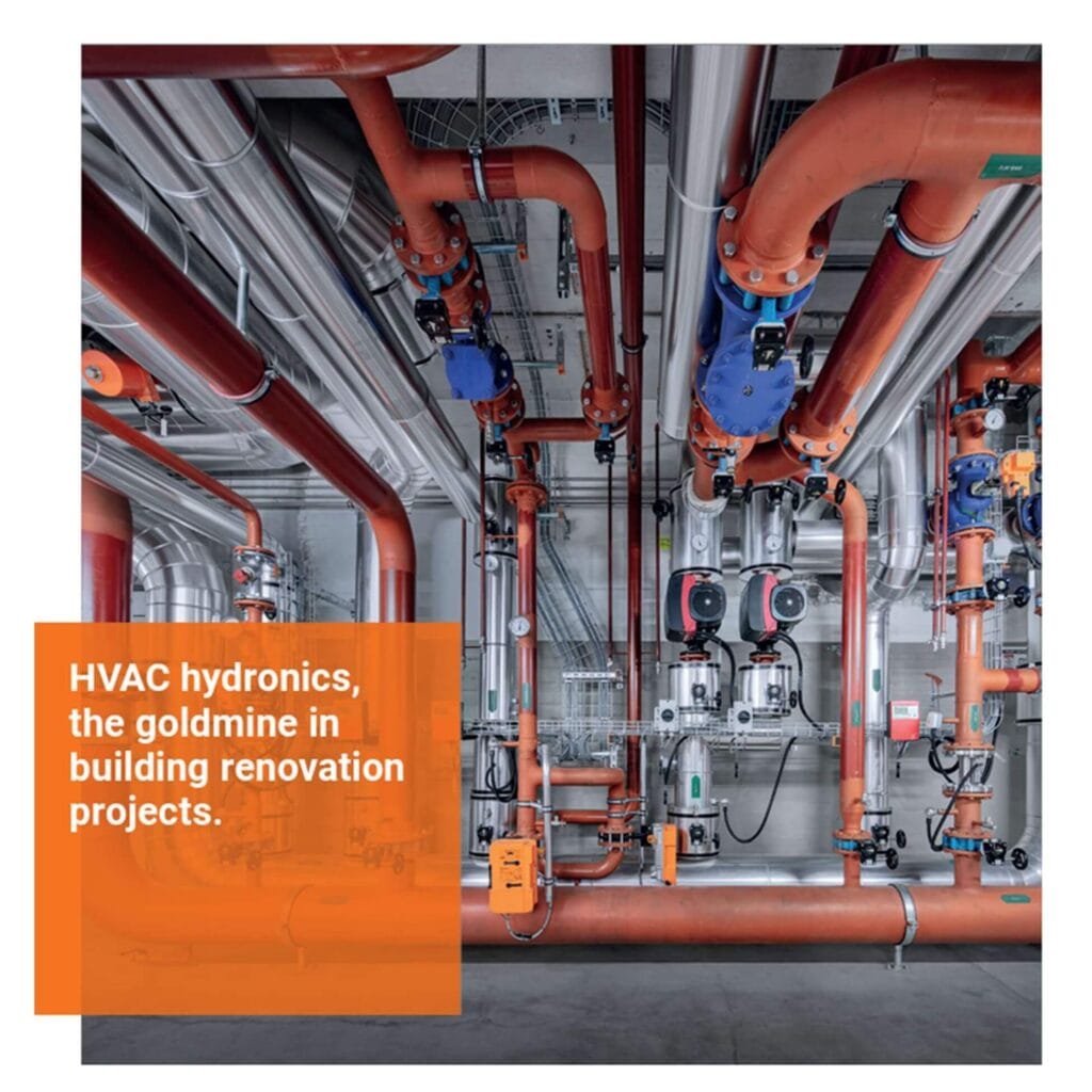 HVAC oprema - instalacija cevi, senzora i brojila